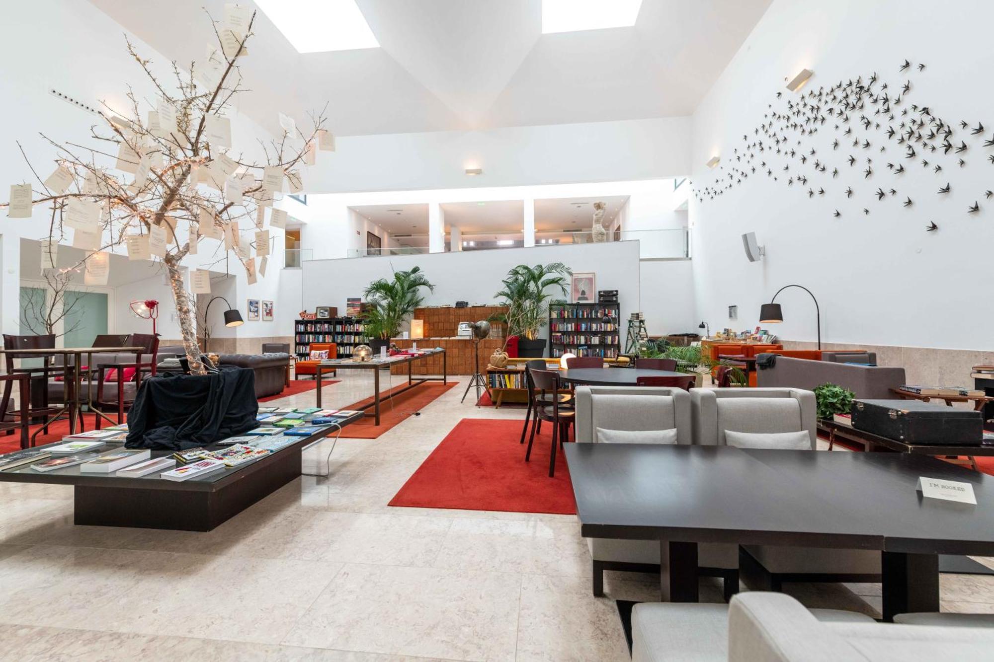 Pestana Cidadela Cascais - Pousada & Art District Exteriér fotografie Library